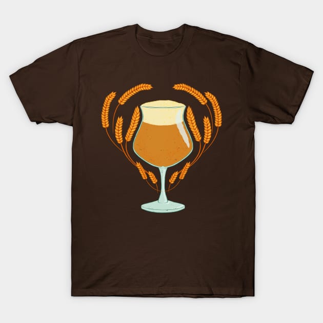 Craft Beer Love T-Shirt by Carabara Designs